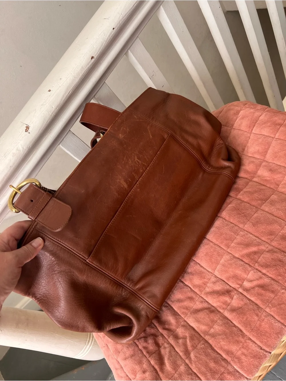 Coach vintage Tote Bag in Rich Cognac Brown